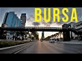 Driving Tour of Bursa in 4K!! Turkey Travel Guide 2020