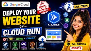 Deploy Your Website on Cloud Run #GSP659 #qwiklabsarcade2026  #arcade #shorttrick #trending
