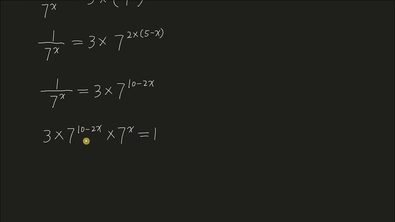 solve-the-equation-1-7-x-3-x-49-5-x-giving-your-answer-in-the