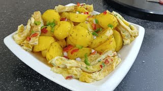 HOW TO PREPARE SIMPLE YUMMY POTATO 🥔/STRICTLY DISHES BY B