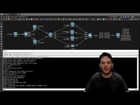 Security - VPN - IKEv1 L2L 002 - IOS Router to IOS Router - Crypto Map IPsec VPN with 1 Peer