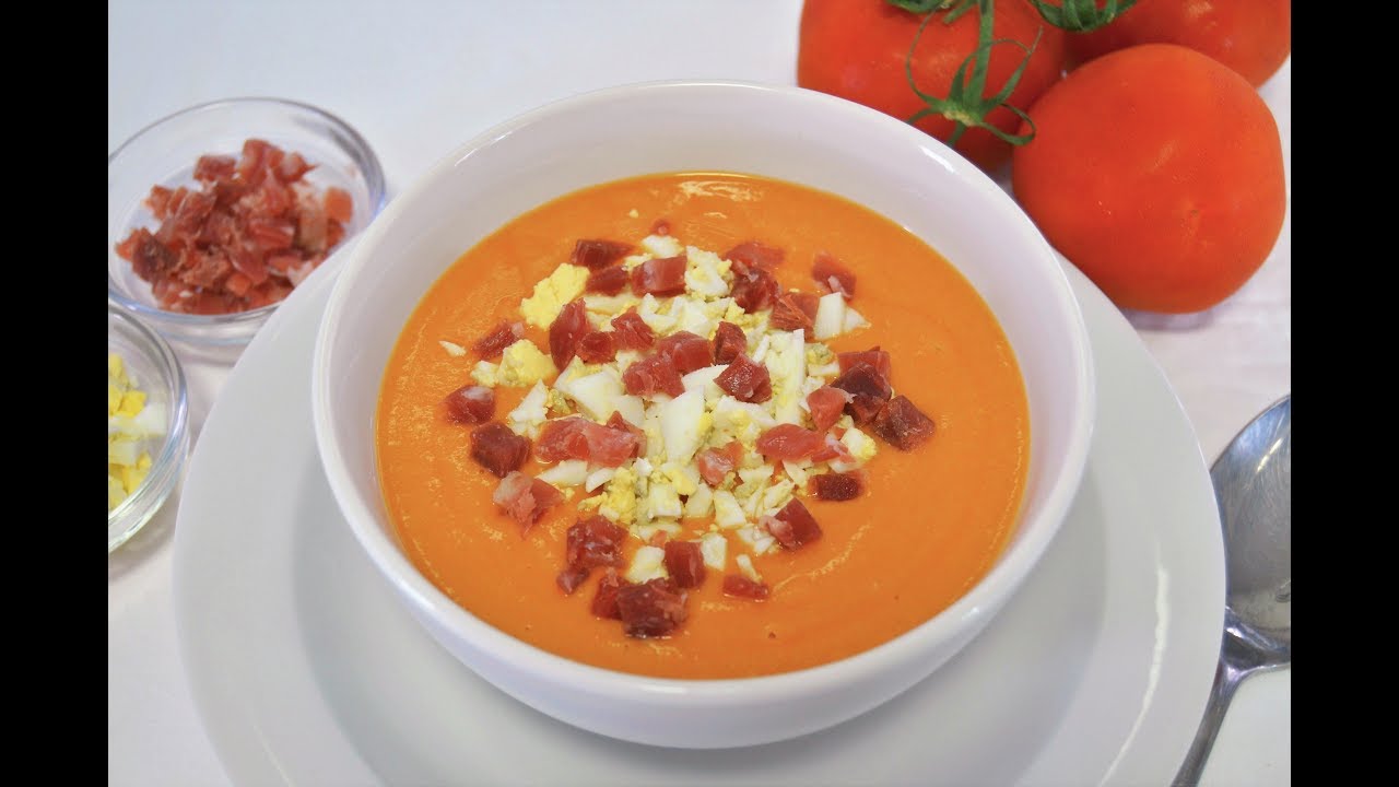 Como hacer un salmorejo