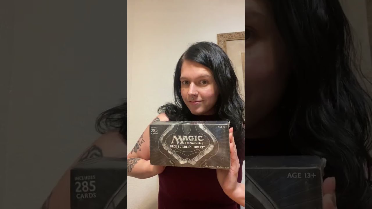 Magic The Gathering Deck Builder's Toolkit 2012 Review and Unboxing