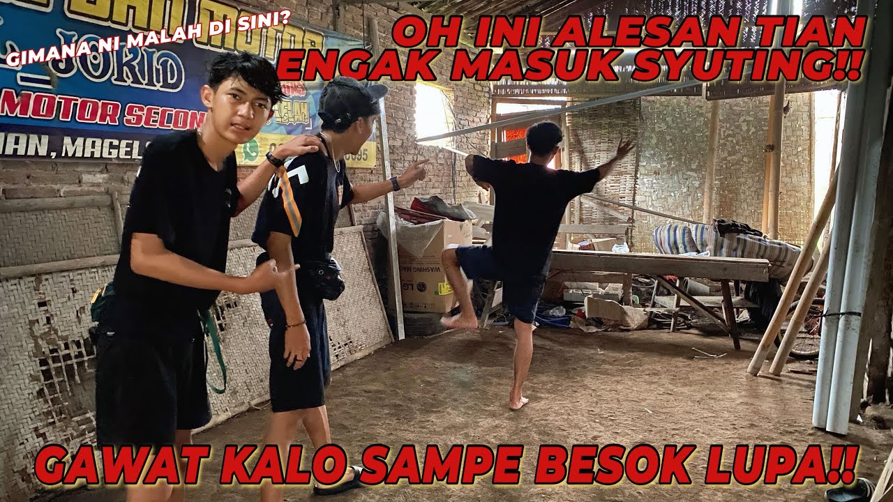 TERNYATA TIAN LUPA GERAKAN GEDRUK !! BISA GAWAT NI KALO BESOK PAS PENTAS LUPA.