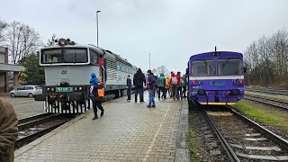 Pár vlaků v Březnici - 23. 3. 2024