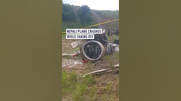 Nepali plane crashes while taking off