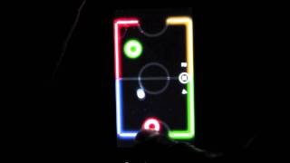 Glow Hockey FREE Android App Review - CrazyMikesapps screenshot 2