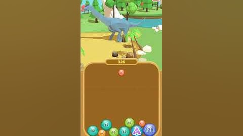 Dino 2048: Merge Jurassic World - All Levels Gameplay Part 1 (Android, iOS)