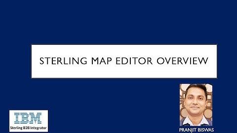 Sterling Map Editor Overview | IBM B2Bi | Integration | EDI | MFT | X12 | Mapping Basics