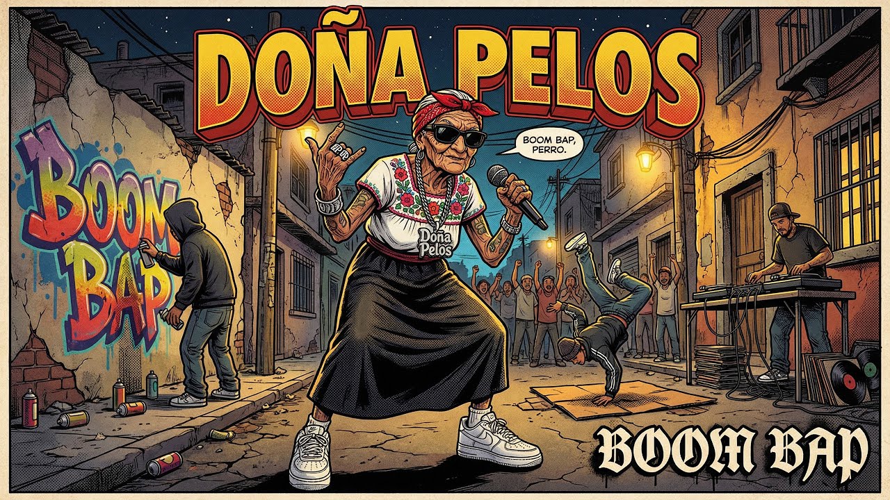 Doña Pelos - Boom Bap | Rap Mexicano