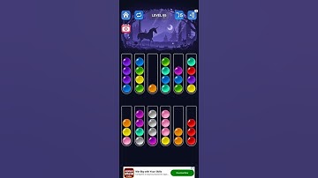 Ball sorting puzzle level 85