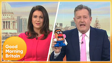 Susanna Reassures Piers His ‘Fragile Masculinity Is Not in Danger’ by Mr Potato Head | GMB