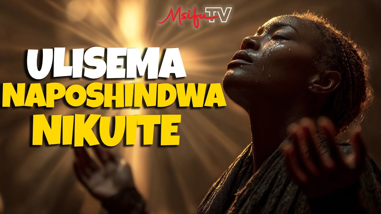 Ulisema Naposhindwa Nikuite Cover | Lyrics - Powerful Worship Song for Prayer | Swahili Worship