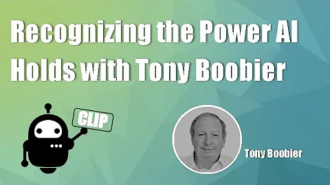 Recognizing the Power AI Holds with Tony Boobier (Podcast Clip)