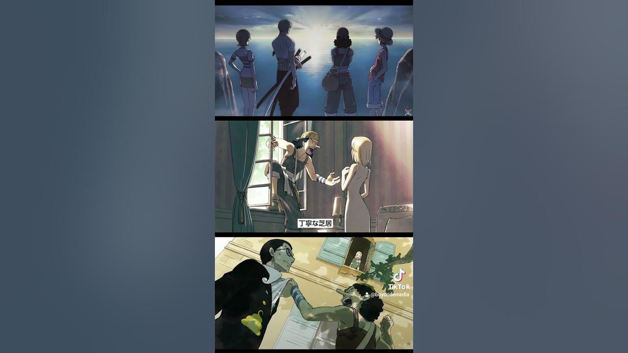 NEW TEASE SCENES of One Piece Wit Studio Remake #Netflix #luffy #zoro #sanji #nami #attackontitan