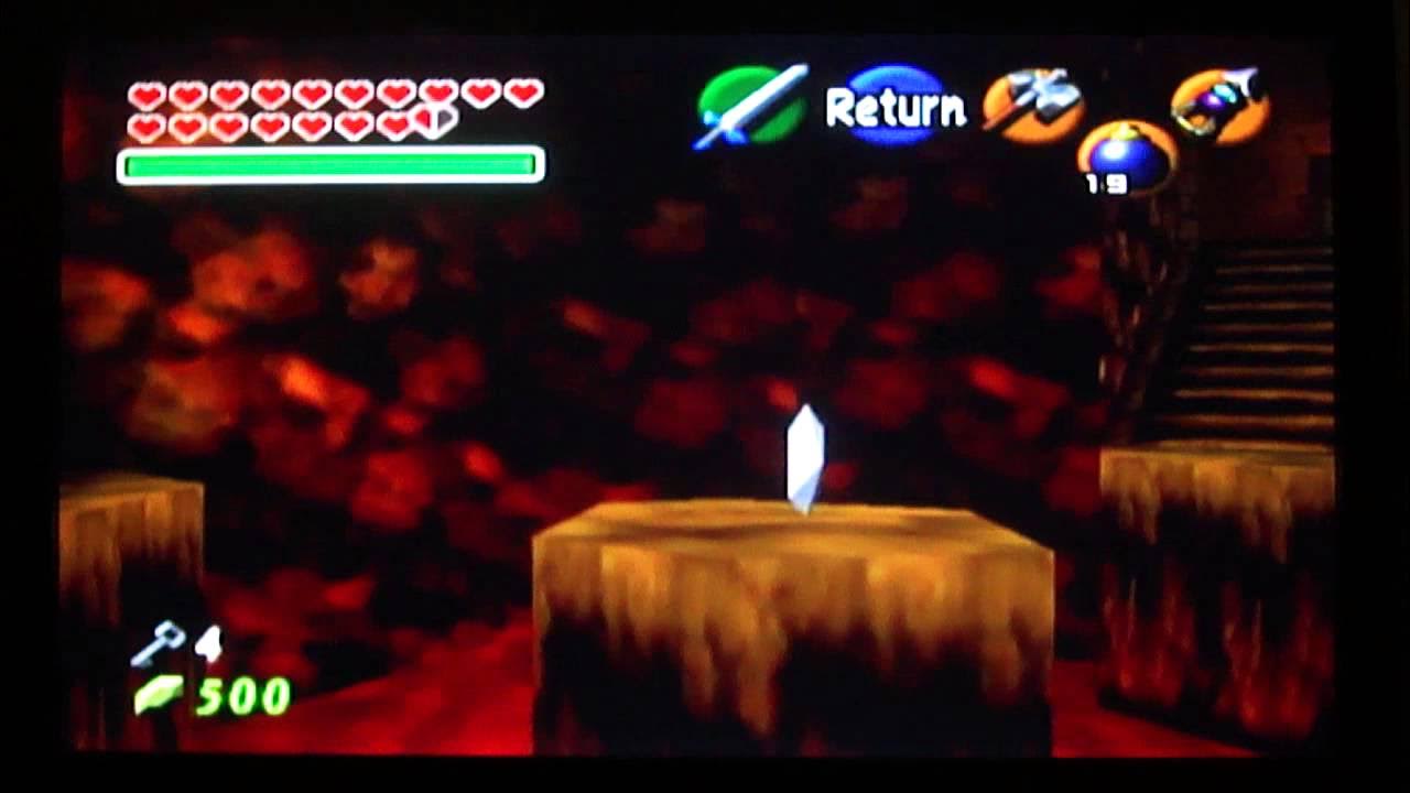 Zelda Ocarina of Time Side Content Gerudo Training Ground YouTube