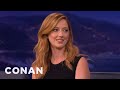 Judy greer the archer casts filthy sign language live shows  conan on tbs