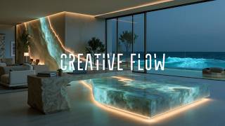 Deep Concentration Music And Bioluminescent Ocean Waves For Better Flow State And Focus Beats