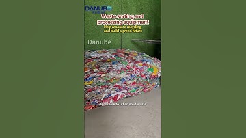 Waste management help resource recycling  #wastemanagement  #wastesorting #wasterecyclingmachine