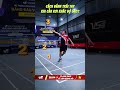 Cách đánh trái tay khi cầu rơi khác độ cao ???  #vnb #badminton #caulong #shortvideo #shorts