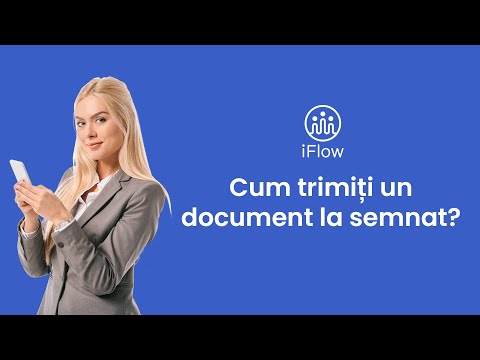 Cum trimiți un document la semnat?