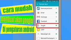 cara membuat akun google di hp samsung j1 ace - Durasi: 7.35. 