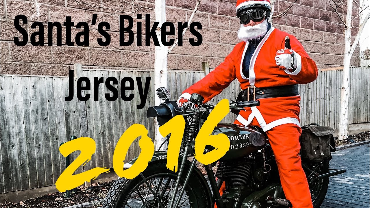 Santa’s Bikers Jersey Ride Out 2016 - Norton 16H