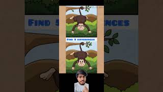 Find 5 difference 🧐🫪 #challenge #funny #game