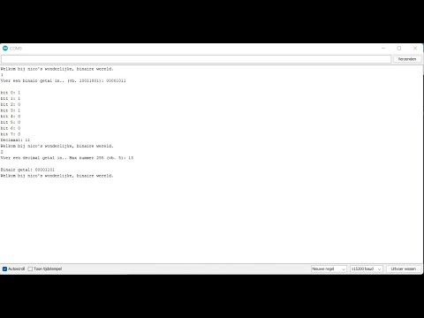 Video: Wat is hallo wereld in binair getal?