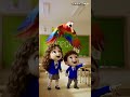 “Wait… Monkey on His Head?! 🐒 ABC Surprise!”#entertainment #youtubeshorts #shortsfeed #learning