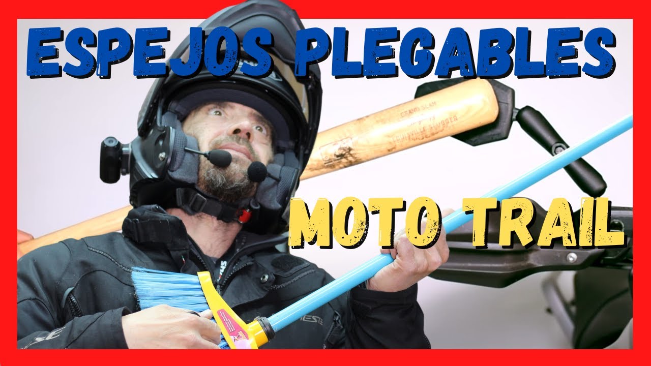 ⚡️ Espejos Plegables para Motos Trail OffRoad -  BMW F850GS