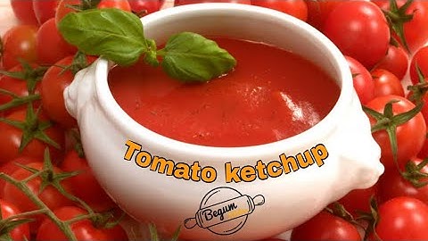 How To Make Tomato Ketchup | Homemade Tomato Ketchup | The Bombay Chef