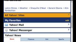 How To View Yahoo Mail On Your Blackberry Youtube