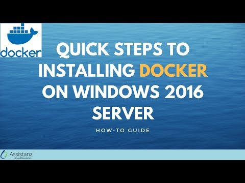 Installing Docker on Windows 2016