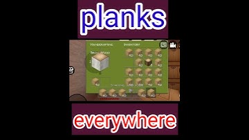 lot ofplanksin survival mini block craft || #kbcraft