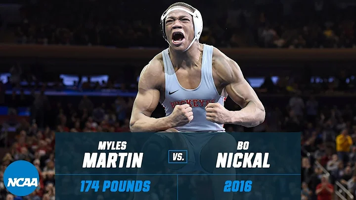 Myles Martin vs. Bo Nickal: 2016 NCAA title match ...