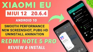 MIUI 12 Xiaomi EU 20.6.4 Android 10 For Redmi Note 5 Pro | SMOOTH AF, PUBG HD | REVIEW & INSTALL