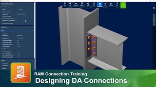 Designing Double Angle (DA) Connections in RAM Connection