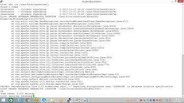 Hive shell commands| Hive Databases| Creating and Loading Data into Hive Managed Tables