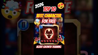 FREE Premium T2 Selector 🔥 Top 10 Best Characters | Marvel Future Fight #mff #viral#trending #shorts
