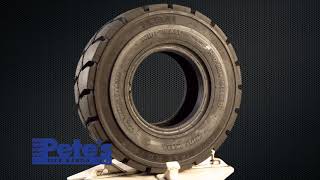 27x10-12 BKT Power Trax HD Forklift Tire (16 Ply) (TT)