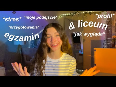 EGZAMIN ÓSMOKLASISTY, LICEUM
