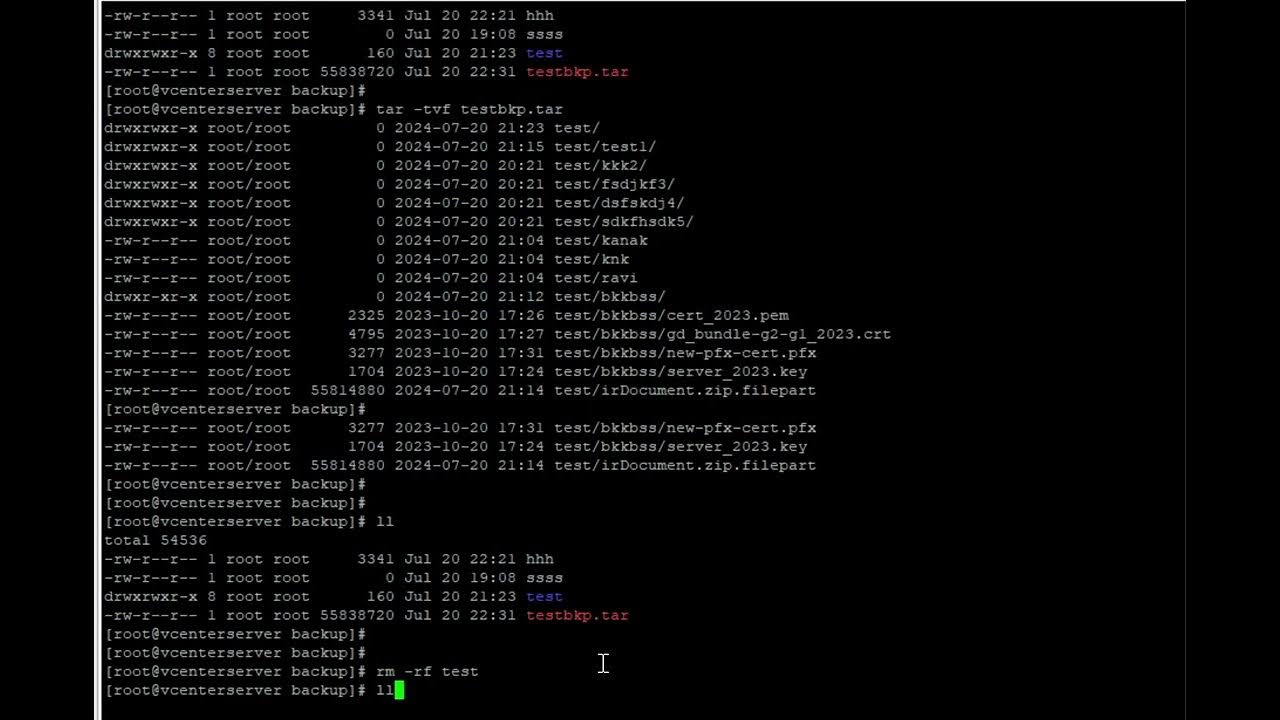 How to use tar zip gzip command for file and compress decompress