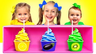 건강 식품 - 어린이를 위한 아이스크림 기계 재미있는 이야기