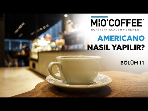 MİO COFFEE - Americano Nasıl Yapılır? - Bölüm 11