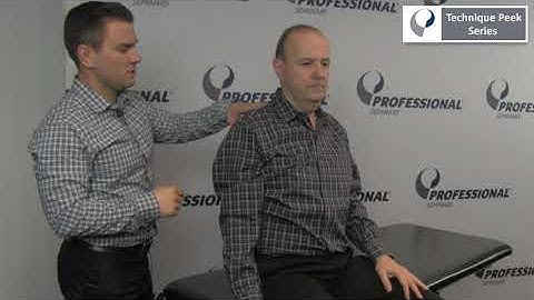 How to Perform the Scapula Repositioning Test (SRT) |  Technique Peek Series