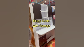 Study Table With Storage #studytable #studytableorganization  #shorts