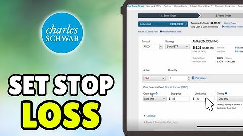 How To Set Stop Loss On Charles Schwab App 2025 - Full Tutorial (iPhone/Android)