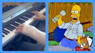 Vignette de la vidéo "Le Grill (The Simpsons) Piano Dub"