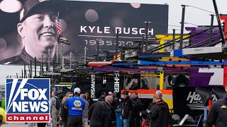 ‘BITTERSWEET WEEKEND’: Racing world honors late NASCAR driver Kyle Busch